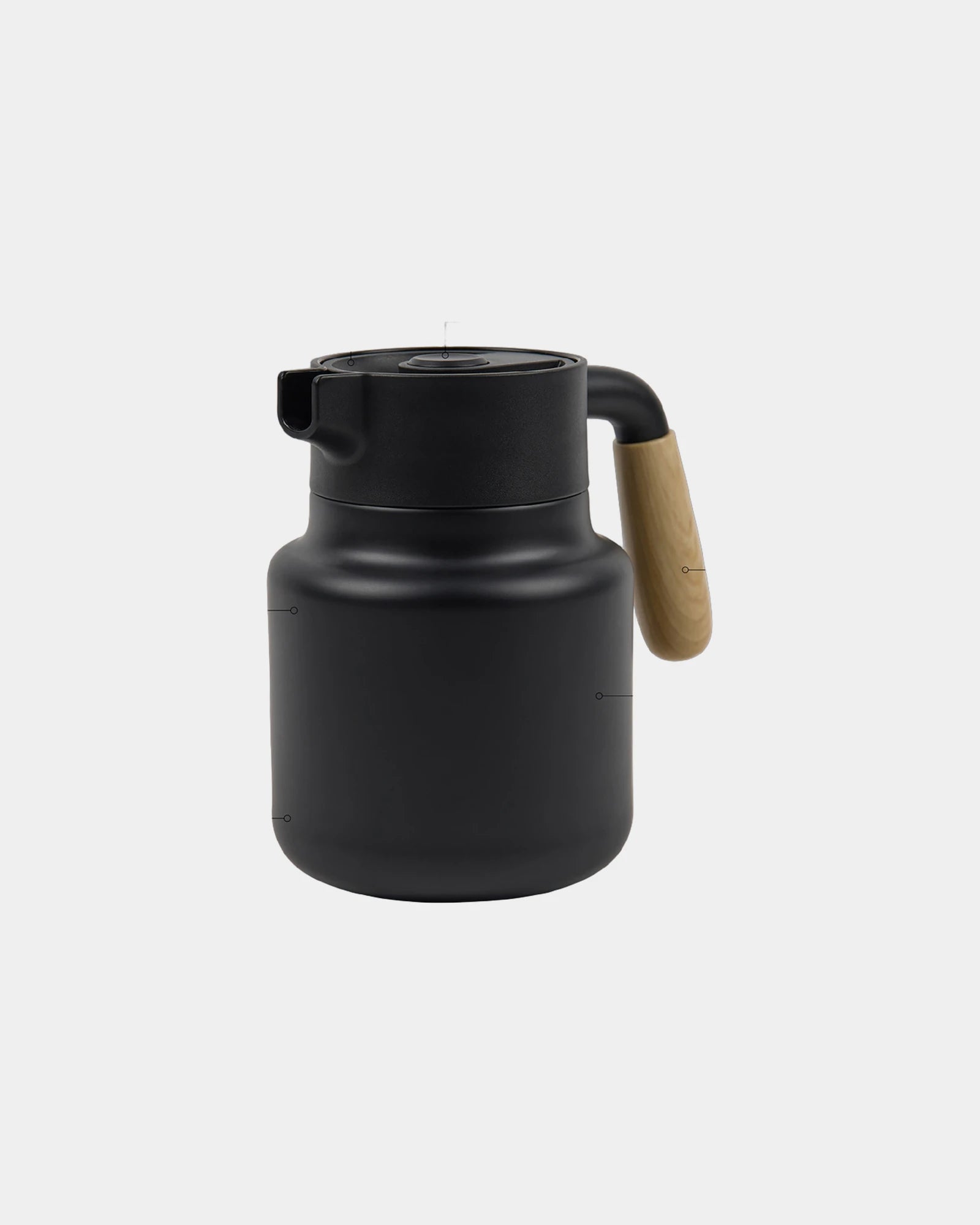 Karaf gerecycled rvs Vinga Arbe 1,2L om te personaliseren - 2